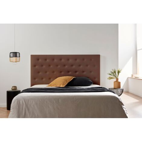 Cabecero Tapizado FERRARA Polipiel 100x120x8 cm - Moonia