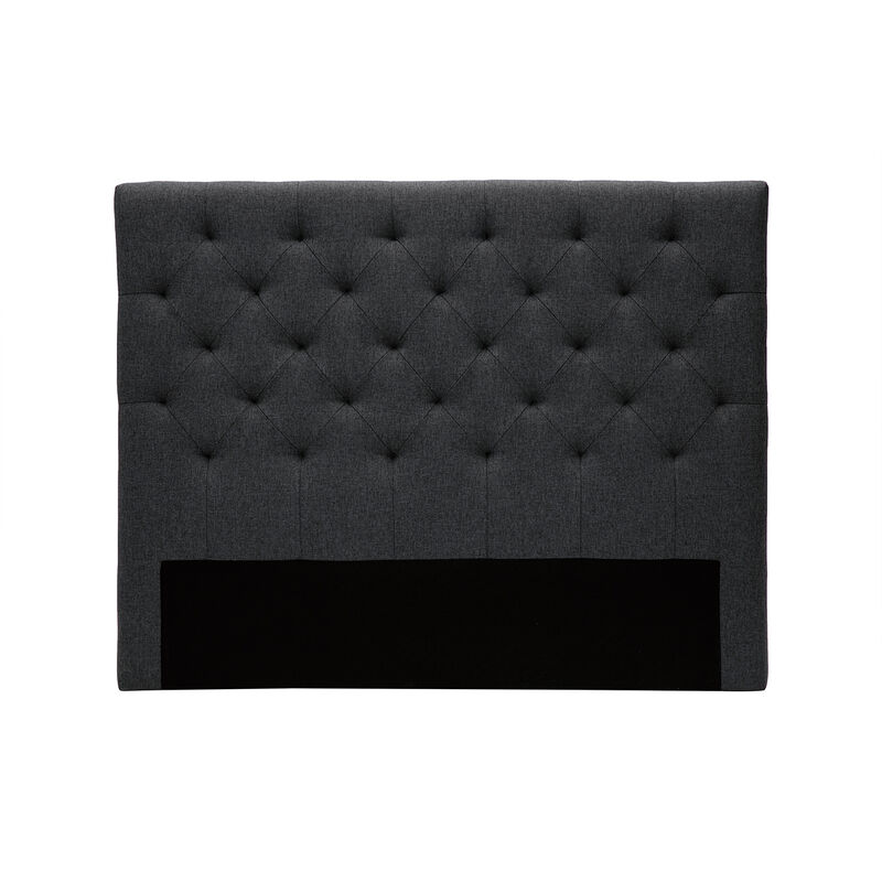 

Cabecero tejido gris oscuro 140cm ENGUERRAND