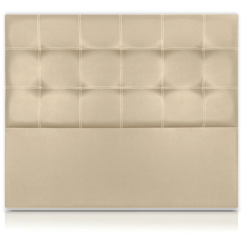 

Cabecero Tritón Tapizado en Polipiel Beige de SonnoMattress 115X120x8cm