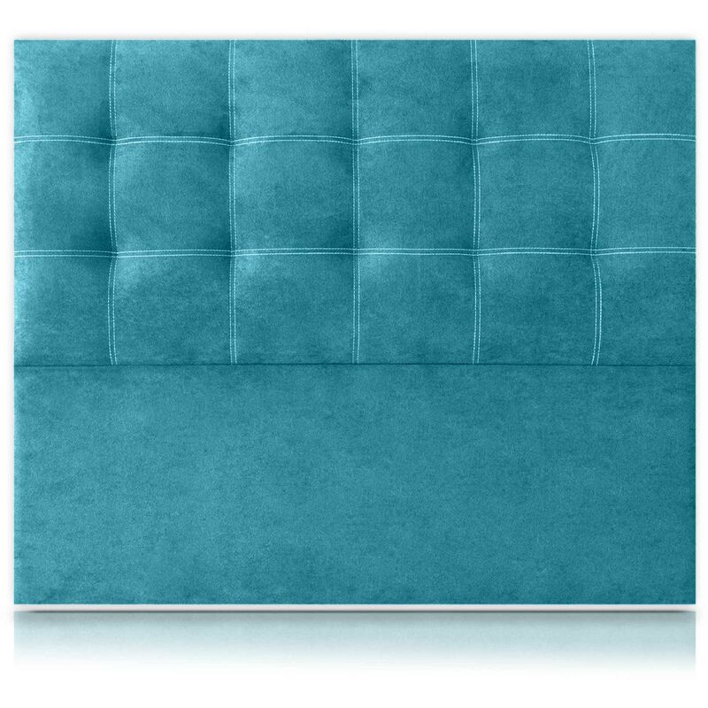 

Cabecero Tritón Tapizado Nido Antimanchas Turquesa de SonnoMattress 130X120x8cm