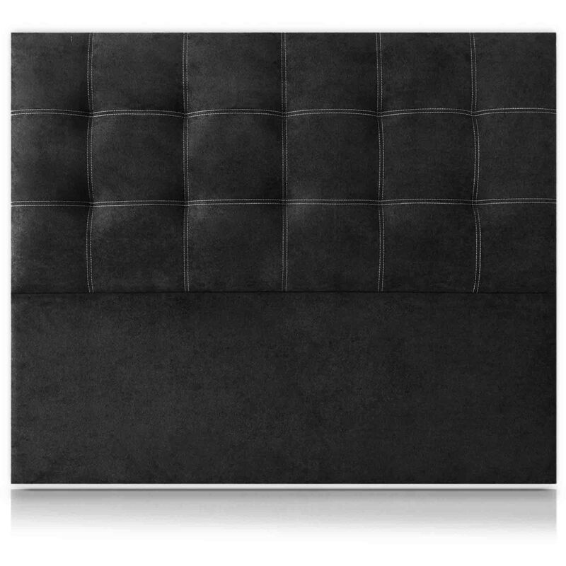 

Cabecero Tritón Tapizado Nido Antimanchas Negro de SonnoMattress 130X120x8cm