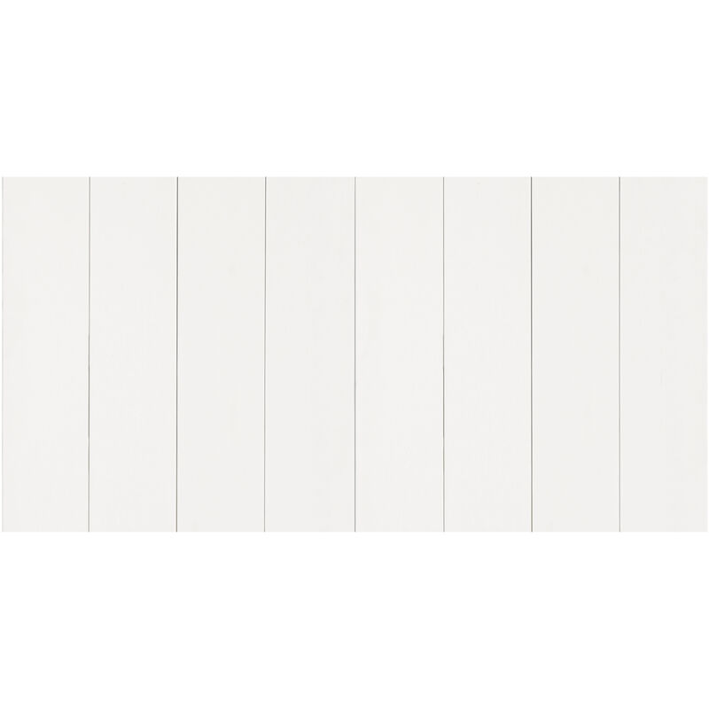 

Decowood - Cabecero vertical recto decapado blanco flandes 160x80cm