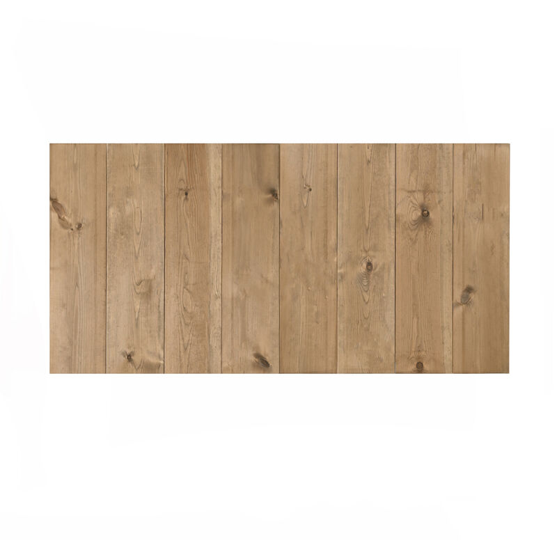 

Decowood - Cabecero vertical recto envejecido flandes 200x80cm