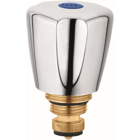 Cabeza completa terralux g 3/8 cromo caliente.