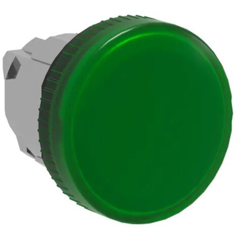 Cabeza con lámpara BA9s verde