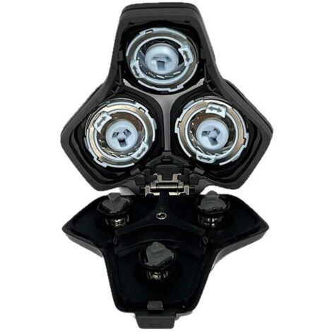 Cabezal de afeitado SH71/50 para afeitadoras Philips de las series S5000, S7000, SH60/70 y SH71/50 (negro)