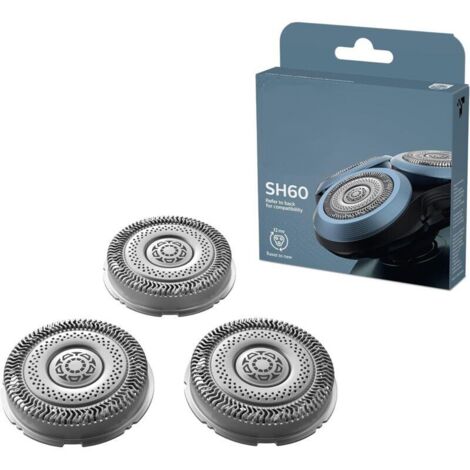 Cabezal de afeitar Philips compatible con la Serie 6000, SH60/72-Producto compatible