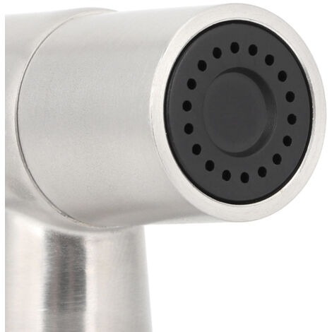 Cabezal de bidé portátil fabricado en acero inoxidable 304, 12 cm, presión de 0,8–1,2 MPa con gatillo