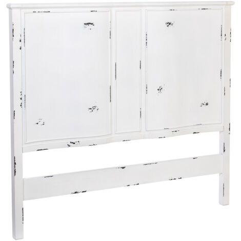 Cabezal de cama de Madera gris 150x6x130h cm
