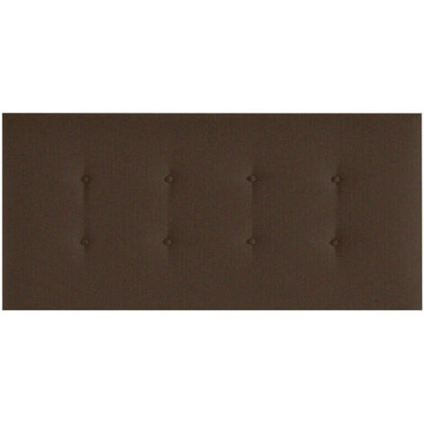 Cabezal de cama Etna tapizado en tela  Cama de 150 - Wengue-Etna-(28)