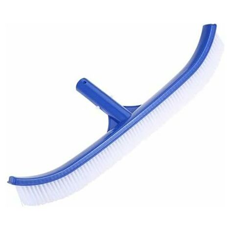 Cabezal de cepillo de plástico para piscina, cabezal de cepillo de piscina de cerdas de nailon resistente de 18 pulgadas, cabezal de cepillo de limpieza de plástico diseñado