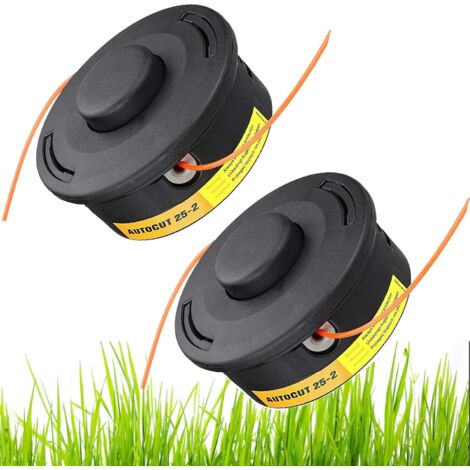 Cabezal de cortacésped para Stihl Autocut 25-2, M10 x 1.0 40027102108, cabezal de desbrozadora para Stihl FS55 FS85 FS56 FS70 FS80 FS90 FS100 FS110 FS130 FS240 FS250 reemplazar accesorios cortadora de