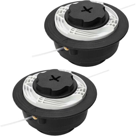 Cabezal de corte C6-2 para STIHL, cabezal de corte con boquilla automática - cabezal de corte de dos hilos - carrete de nailon para cortacéspedes de gasolina