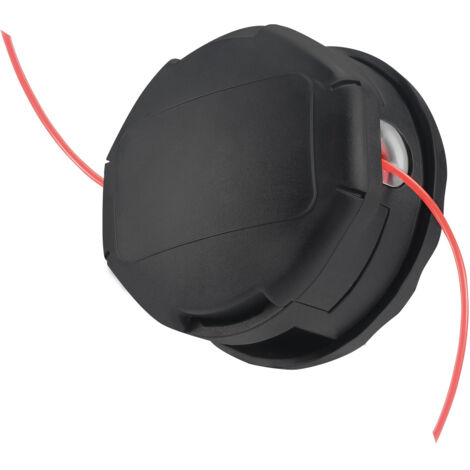Cabezal de corte compatible con desbrozadoras de eje recto Echo SRM-125, SRM-210, SRM-2100, SRM-200, SRM-230, SRM-250, SRM-265, SRM-266, SRM-280, GT225, T195S, T220, T222, T230 - 1 unidad