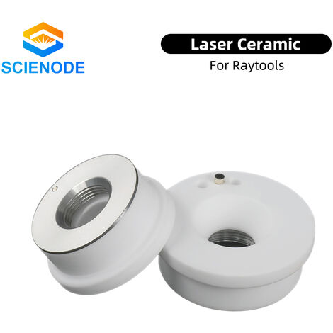 Cabezal de corte láser de fibra, herramientas de cerámica OEM, cienode, diámetro de 32mm, H12, M14, soporte de boquilla para Raytools Bodor Lasermech