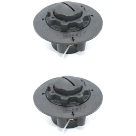 Cabezal de corte (paquete de 2) para Stihl FSE 60 FSE71 FSE81 FS38 FS40 FS45 FS46 FS50 Viking TE600 TE700 TE1000 AutoCut 5-2 AutoCut C5-2 Número de artículo 4006 710 2103 4006 710 2106