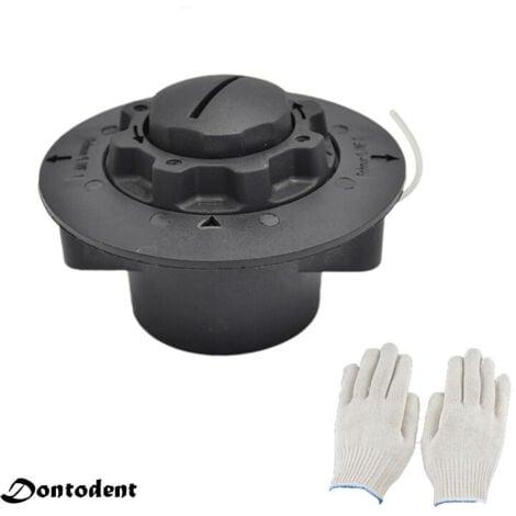 SOLEIL Cabezal de corte para Stihl FS38 FS45 FS46 FS50 FSE60 FSE71 FSE81 AUTOCUT C 5-2/4006 710 2105 cabezal cortador de cepillo
