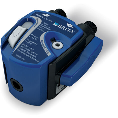 Cabezal de derivación Brita Purity 0-70%, conexión de rosca externa de 3/8".