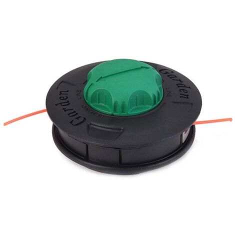 Cabezal de desbrozadora de 130 mm, M 10 x 1,25 F, cabezal de desbrozadora de metal universal, compatible con todas las desbrozadoras Sthil, Husquarna y Stiga