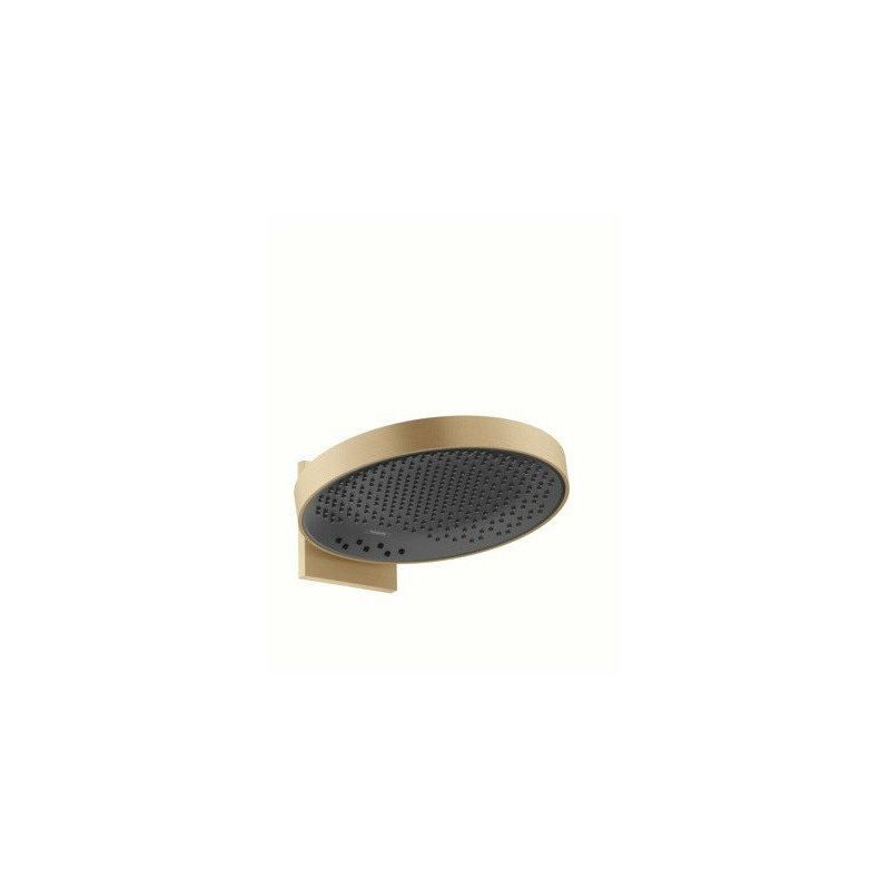 

Hansgrohe - Cabezal de ducha 360 3jet con brazo de ducha de bronce cepillado