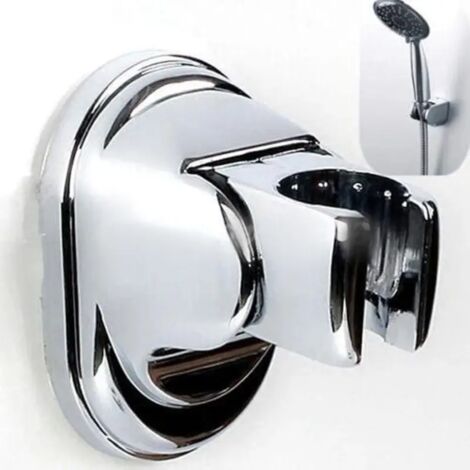 Cabezal de ducha ajustable, ABS cromado, accesorio de baño, soporte de ducha, montaje en pared: 1 pieza
