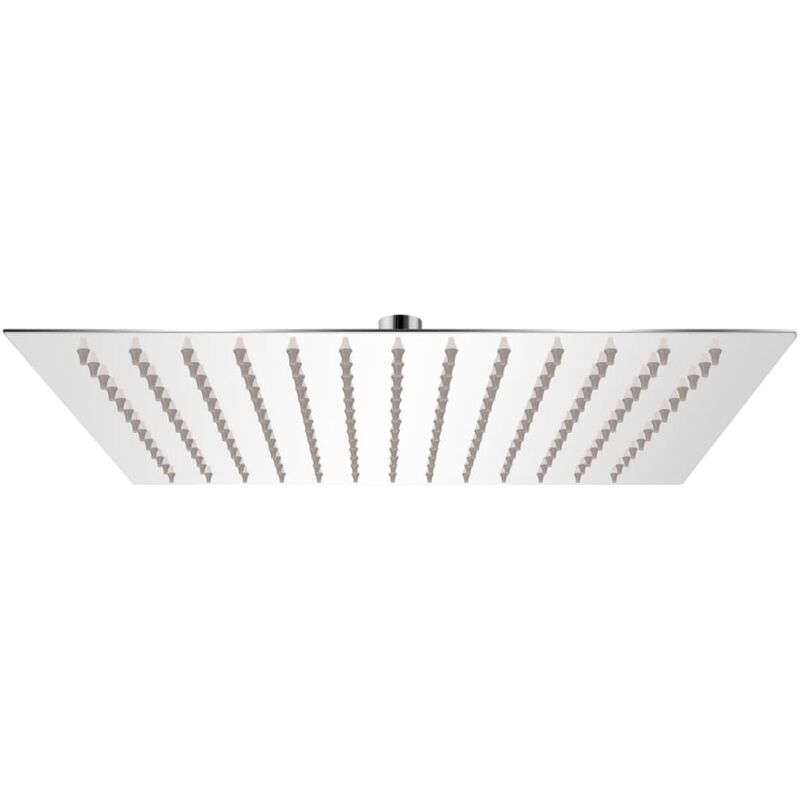 

Cabezal de ducha cuadrado efecto lluvia acero inoxidable 30x30 - Plateado