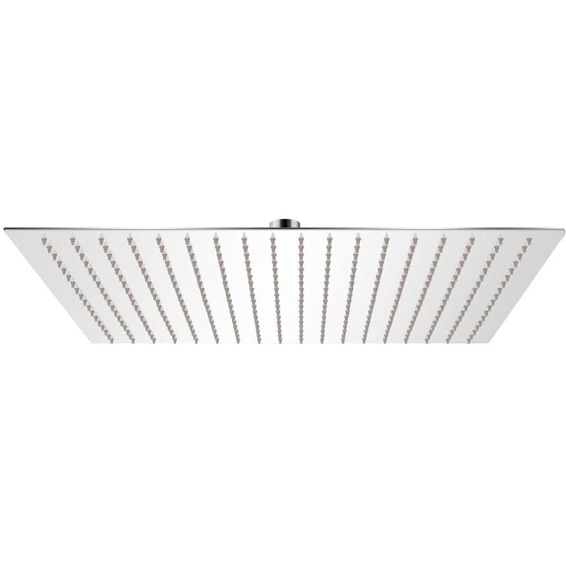 

Cabezal de ducha cuadrado efecto lluvia acero inoxidable 50x50 - Plateado