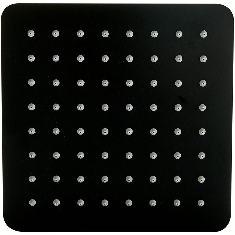 

Bernstein - Cabezal de ducha cuadrado, extra-plano de acero inoxidable DPG2023 - 20 x 20 cm - negro