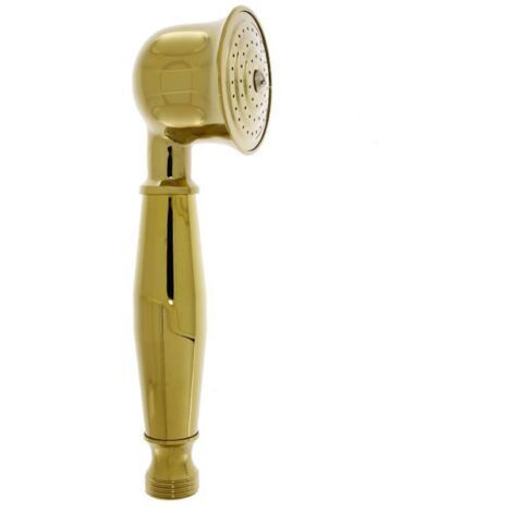 Cabezal de ducha de mano vintage con un toque nostálgico - Latón chapado en oro