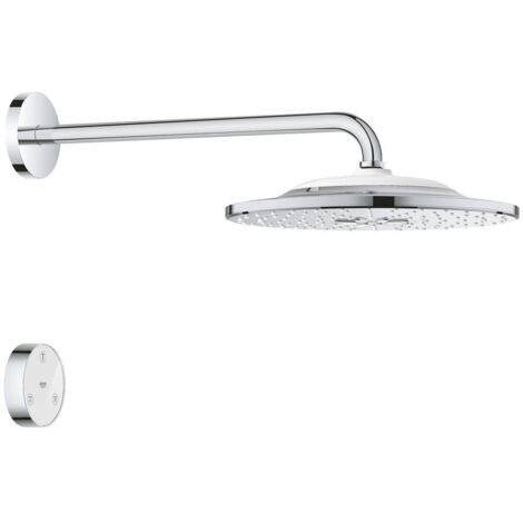 Cabezal de ducha Rainshower SmartConnect 310 26640 brazo de ducha redondo cromado