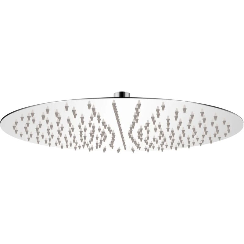 

Cabezal de ducha redondo efecto lluvia acero inoxidable 40 cm