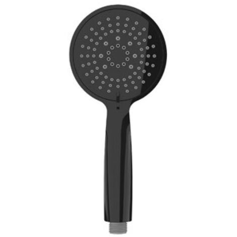 Cabezal de ducha young negro 11 cm wenko