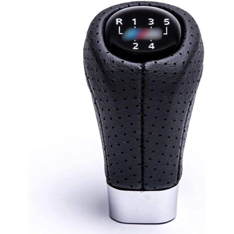 Cabezal de pomo de palanca de cambios de repuesto para coche Serie 1 3 E46 E81 E82 E87 E88 E90 E91 E92 (5 velocidades).