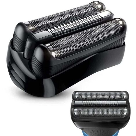 Cabezal de repuesto Braun 21B - Compatible con la Serie 3 (3000s/3010s/3040s/3050cc) - Afeitado cómodo - Uso doméstico - Hombres y usuarios de Braun
