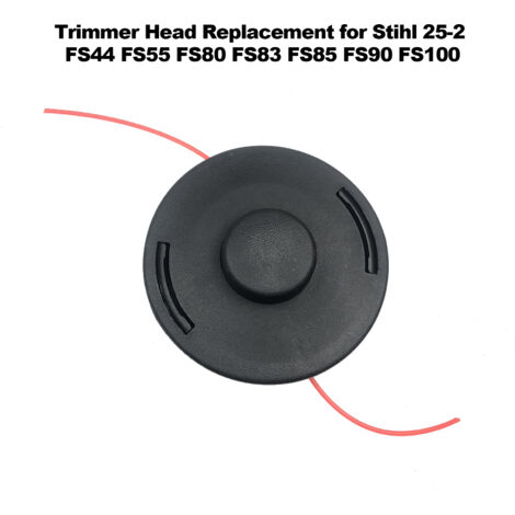 Cabezal de repuesto compatible con Stihl 25-2/FS44/FS55/FS80/FS83/FS85/FS90/FS100 – Cabezal de hilo multicolor, 335 g, 12 x 12 x 6,3 cm