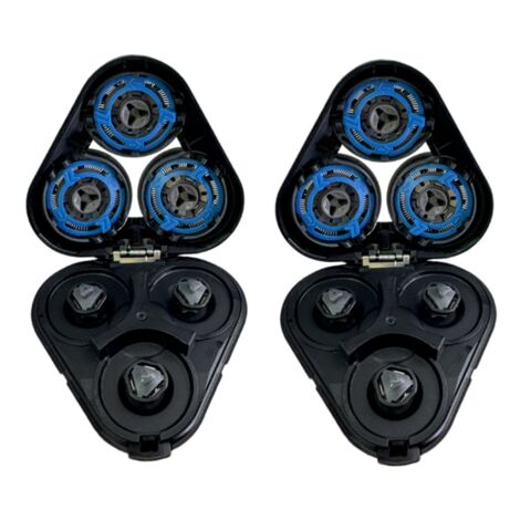 TLILY Cabezal de repuesto completo para afeitadora Philips Norelco Serie 5000, S5070, S5110, S5077, S5080, S5420 y S5100.