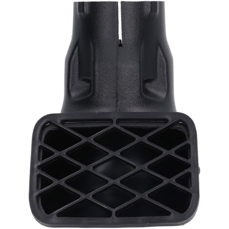 Cabezal de snorkel para coche, colector de polvo de plástico LLDPE, cabezal de succión de aire, accesorio Universal de repuesto de 3,0 pulgadas