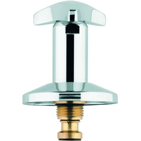 Cabezal empotrado DN 15 Trec-Gri 3/4 pulgadas Mark azul cromado