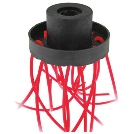 Cabezal Greencat Pulpo Cepillo de 16 hilos – Ø80 mm de nylon para desbrozadora universal
