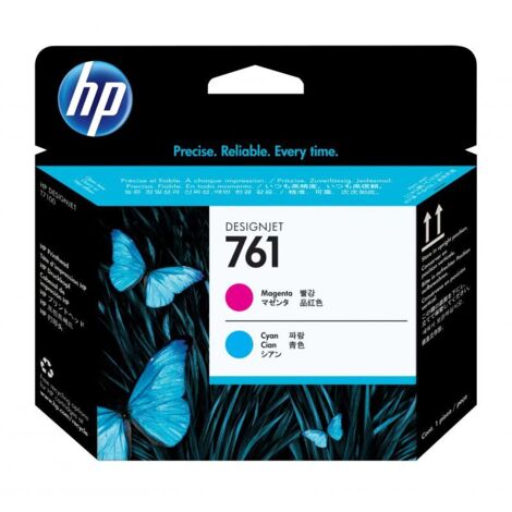 CABEZAL HP 761 CH646A CIAN MAGENTA