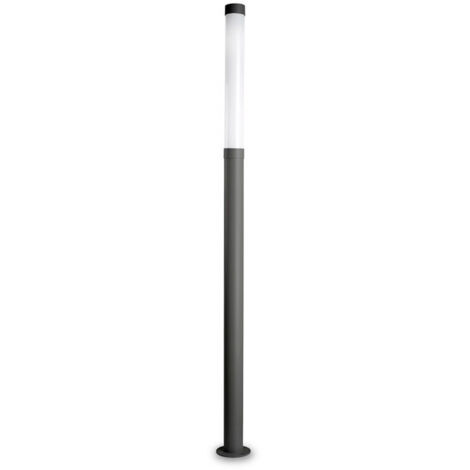 cabezal Lyon con luz led blanco calido 3000k en color gris oscuro