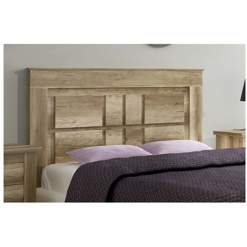 

La Cibertienda - Cabezal Matrimonio color Madera Cañon, Cabecero Cama 160 cms ref-13