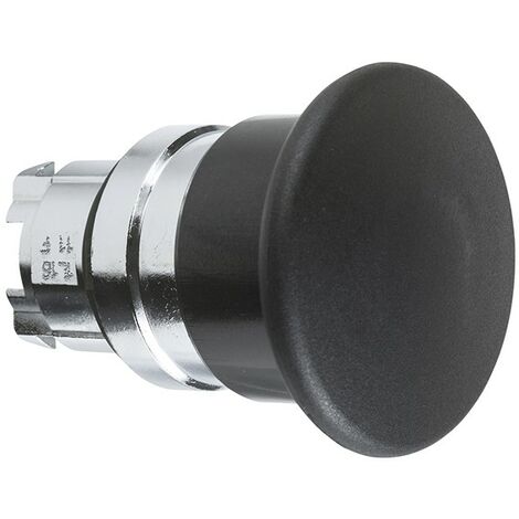 Cabezal pulsador seta 40mm de Schneider  Negro