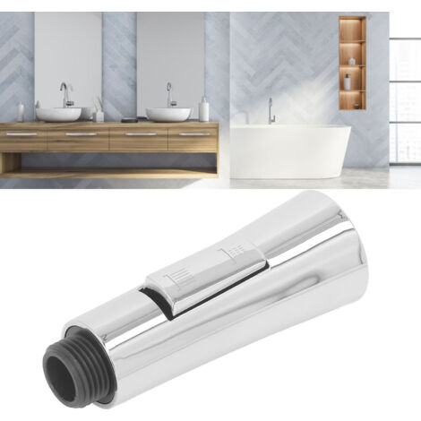 Cabezal rociador de grifo de cocina con rociador extraíble, conexión universal G1/2, ABS, cromado, pieza de repuesto para baño y cocina.