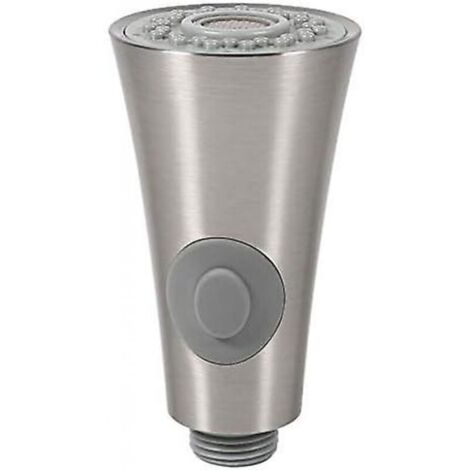 Cabezal rociador de repuesto para grifo de cocina, 2 modos de rociado, extraíble, rosca IPS de 1/2"