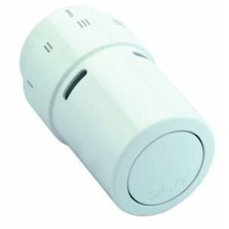 Cabezal termostático para radiadores decorativos RAX de diseño residencial de Danfoss, color blanco