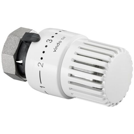 Cabezal termostático VINDO TH blanco M30x1,5