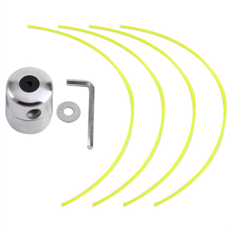 Cabezal universal para desbrozadora fabricado en aleación de aluminio – 5 cm, con cable de repuesto.