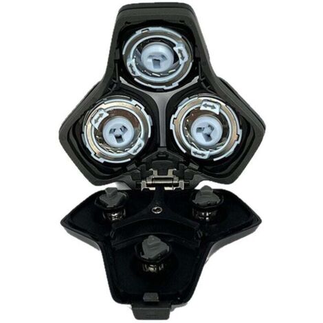 Cabezales de afeitado Philips SH71/50 (negros) - Compatible con S5000/S7000/SH60/70 - Afeitado cómodo - Uso doméstico - Hombres y usuarios de Philips