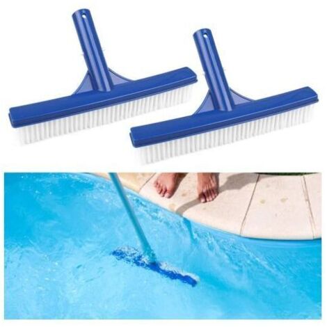 Cabezales de cepillo de limpieza para piscinas, de plástico, de 20,5 a 7,4 cm y 10 pulgadas, para estanques y spas.